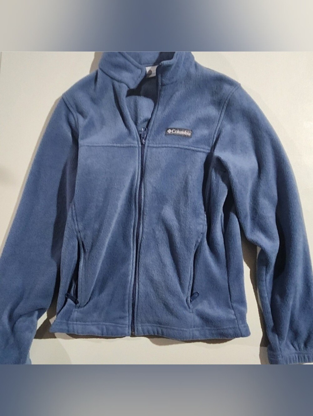 Columbia Womens' Blue Full-Zip Fleece Jacket Size XS